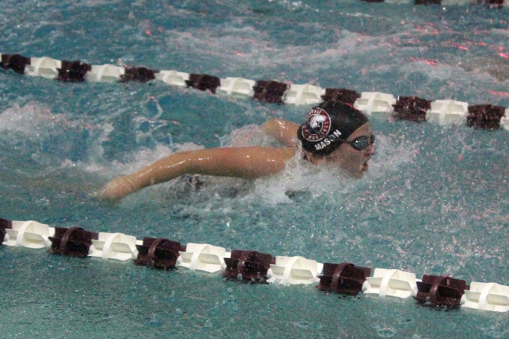 Menomonie girls swim and dive triangular 9-24-19